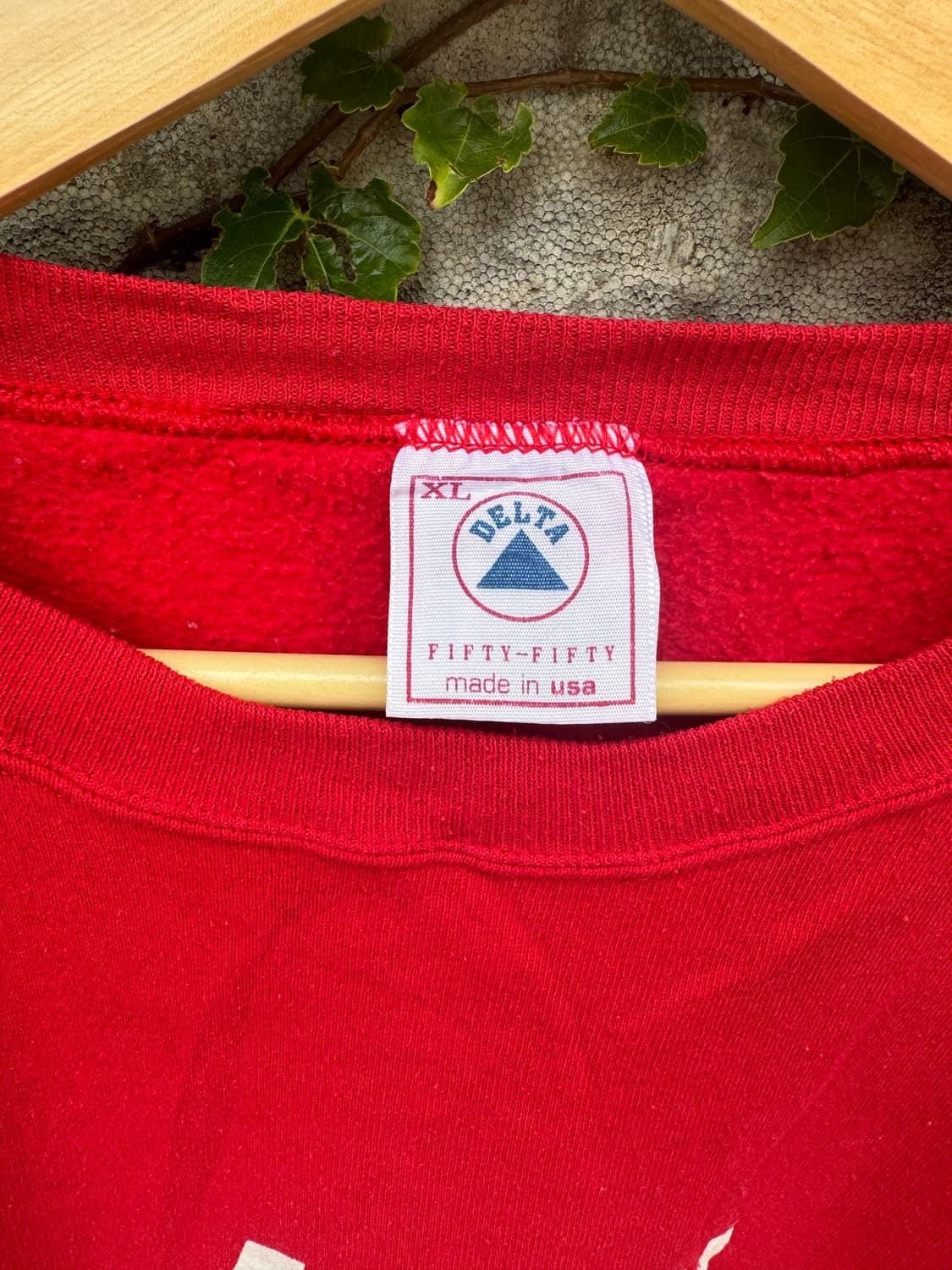 90s delta made in usa 50/50 프린팅 맨투맨 스웻셔츠 상품이미지6