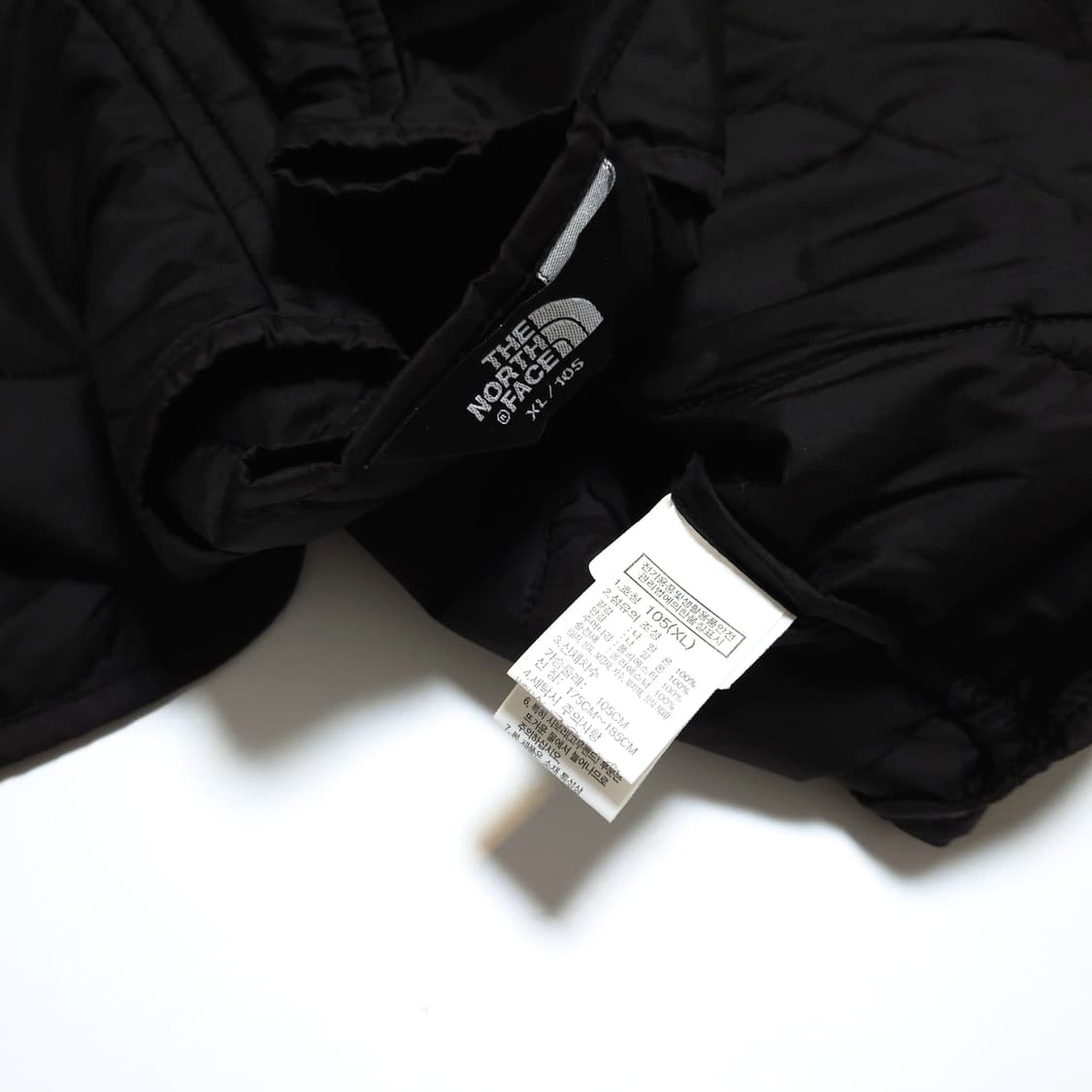 노스페이스 히트 라인 퀄팅 가디건 자켓 블랙 상품이미지6