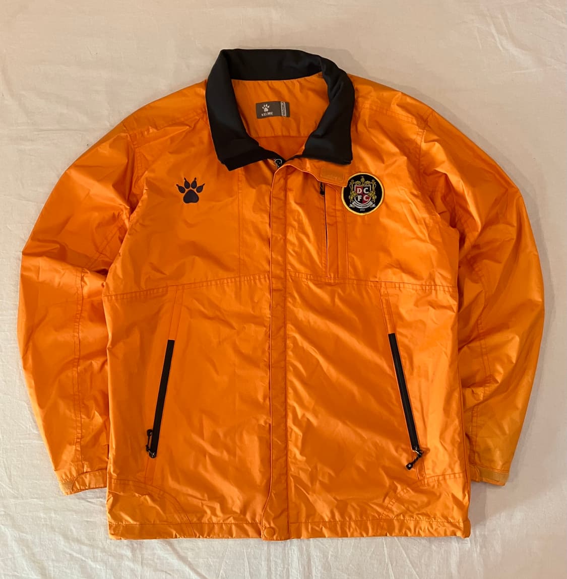 켈미 대전 시티즌 빈티지 바람막이 자켓 오렌지 상품이미지1