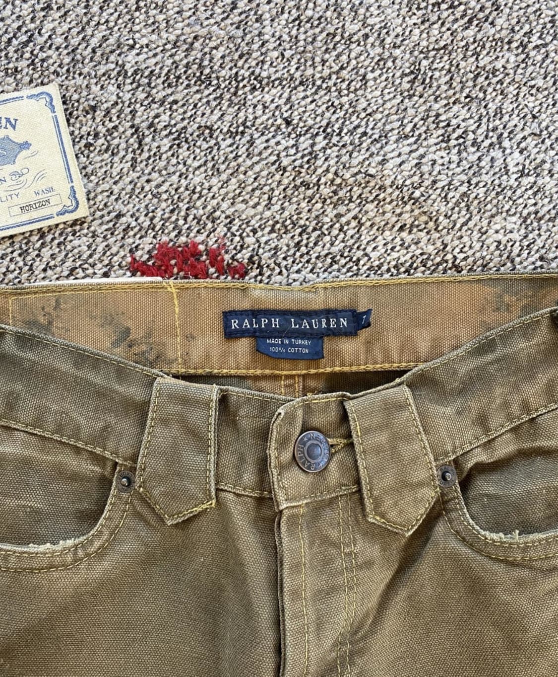 ralph lauren 랄프로렌 웨스턴 자수 팬츠 상품이미지2