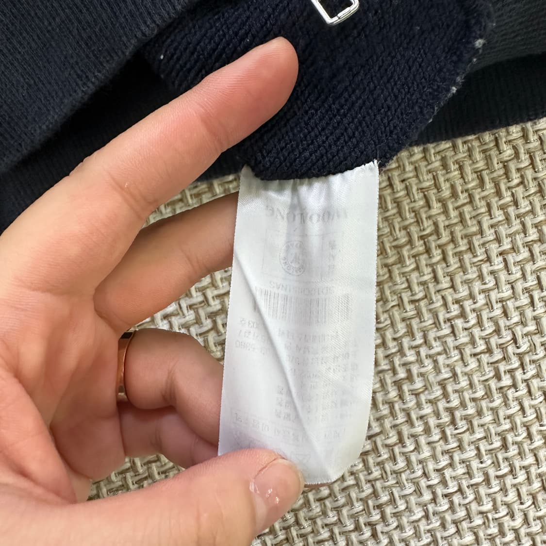 S 우알롱 시그니처 크롭 후드집업 0429D 상품이미지4