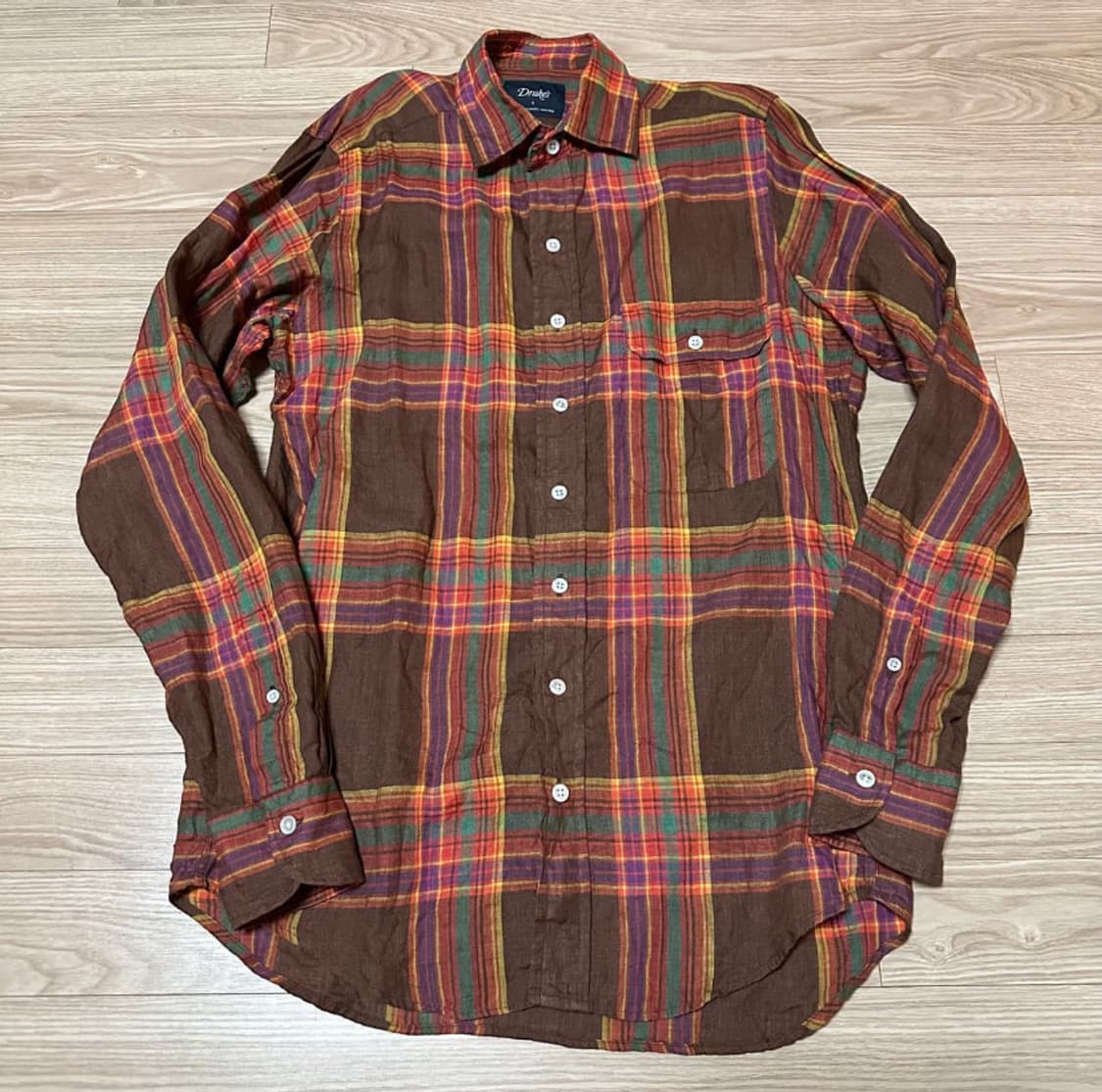 드레익스 린넨 셔츠 s 상품이미지2