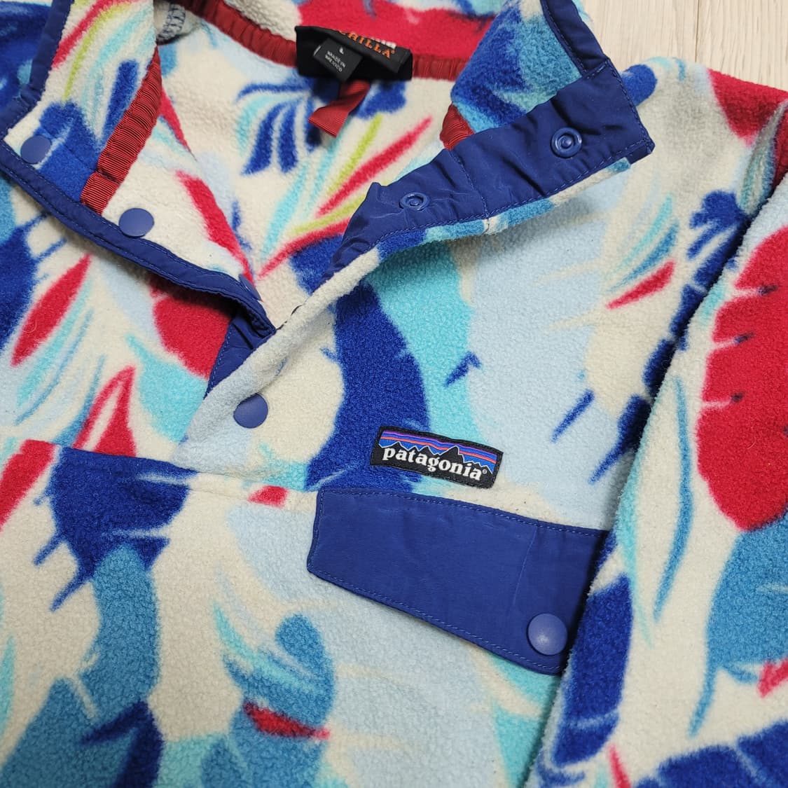 [우먼 L] <상태A급> 파타고니아 신칠라 헤비웨이트 페더깃털패턴 상품이미지3