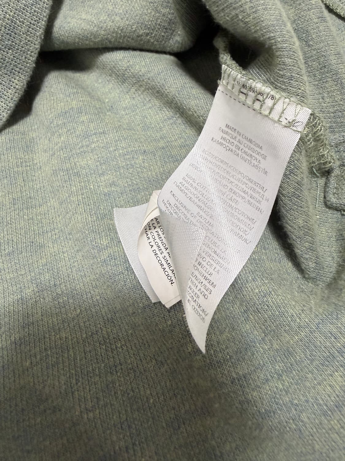 폴로 랄프로렌 하프집업 스웨트셔츠 상품이미지5