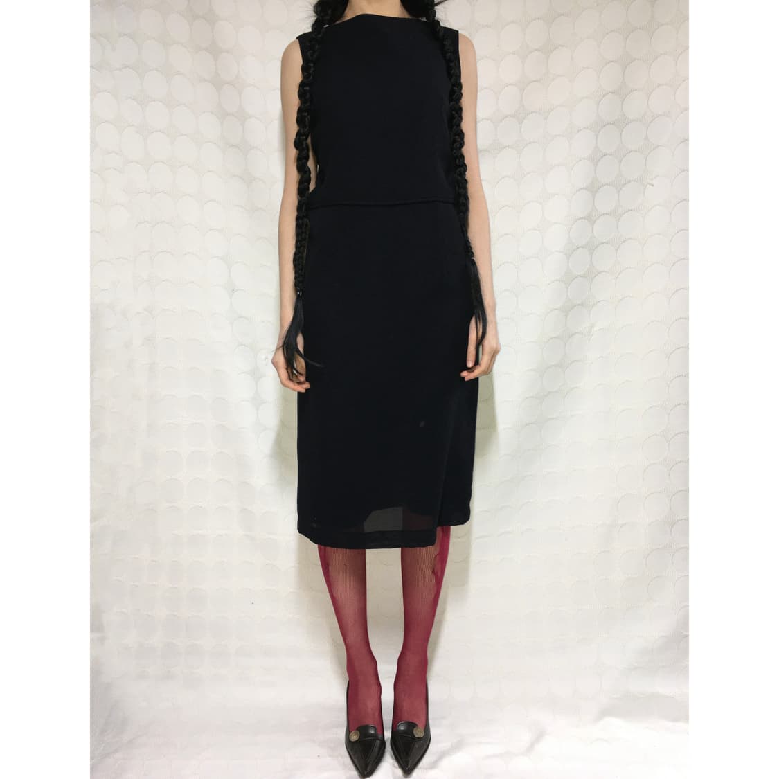 꼼데가르송 AD1998 클래식 울 원피스 상품이미지1