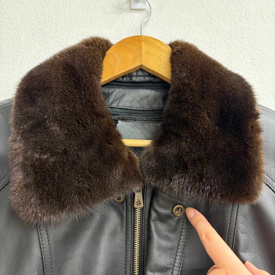 80s TAE SUNG 빈티지 가죽 자켓(77) 상품이미지3