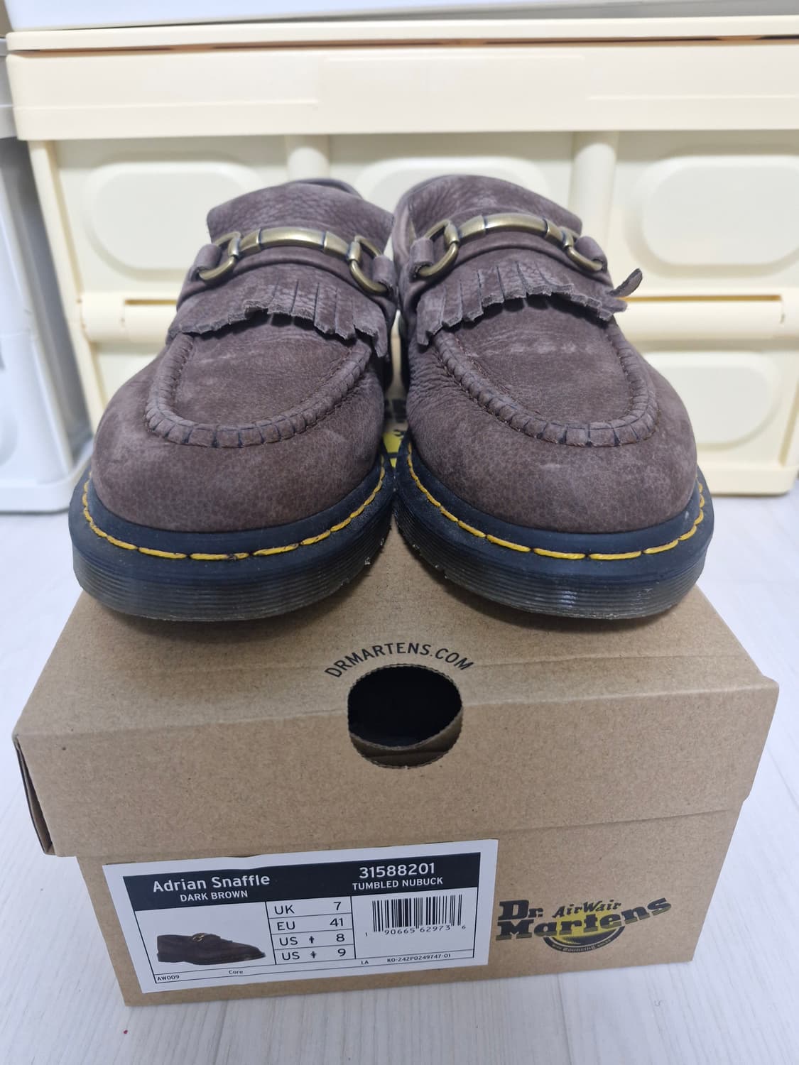 닥터마틴 아드리안 스내플 260사이즈 팝니다 상품이미지2
