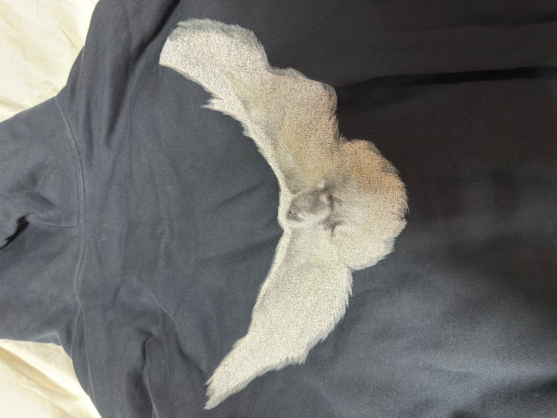 이지 갭 엔지니어드 바이 발렌시아가 도브 후드 워시드 블랙 상품이미지3