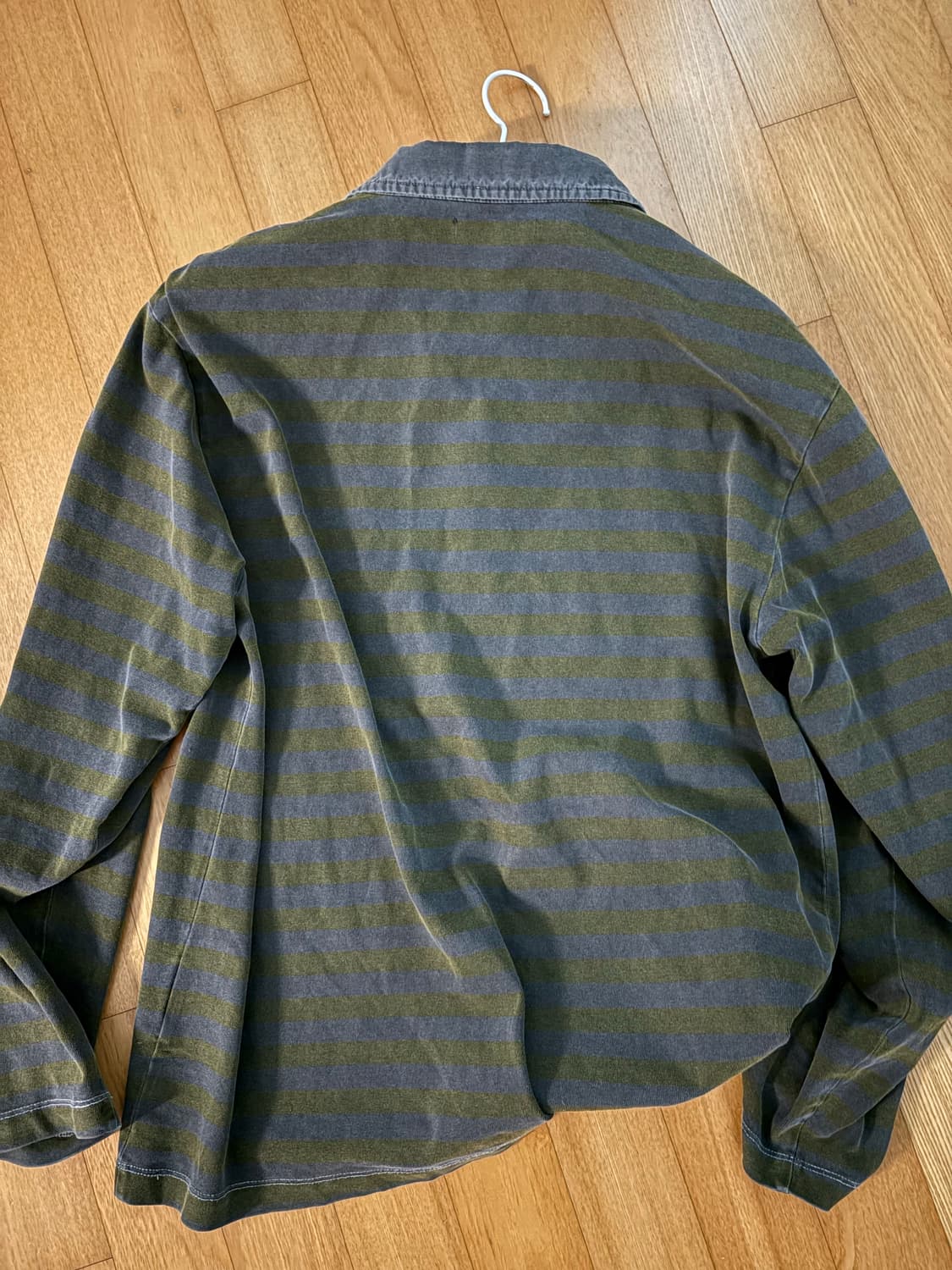 해칭룸 vtg 스트라이프 폴로티 yellow 상품이미지3