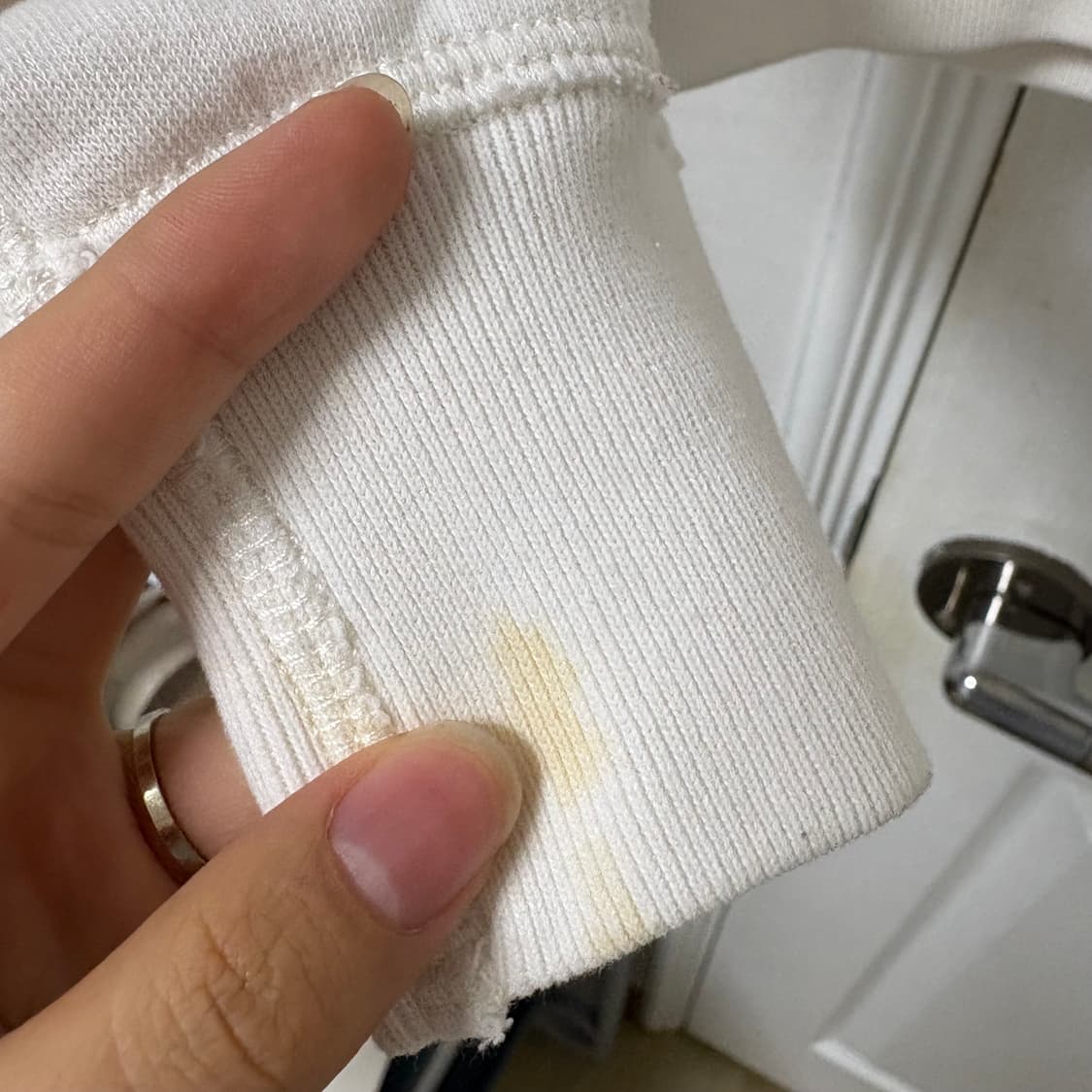 아베크롬비 아이보리 후드티 L 상품이미지3