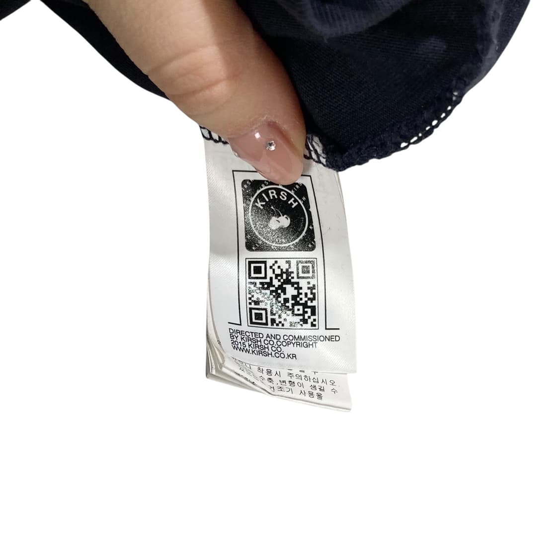 키르시 크린팅 네이비 롱슬리브 상품이미지5