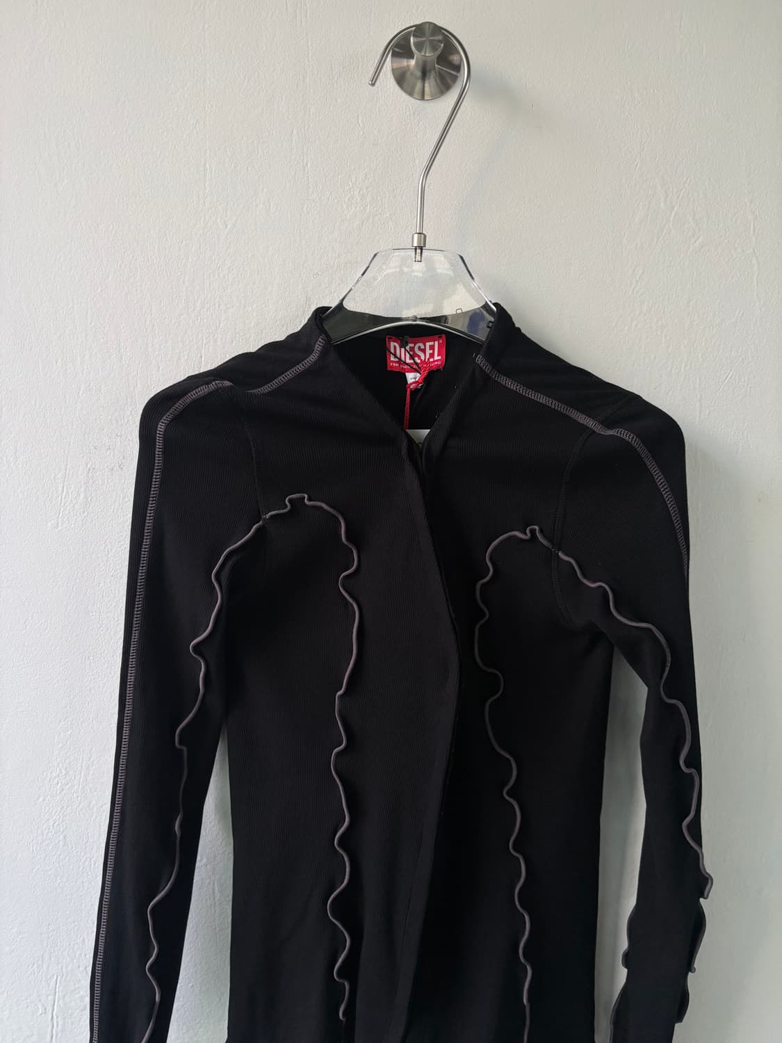 디젤 웨이브 심 후크 가디건 상품이미지5