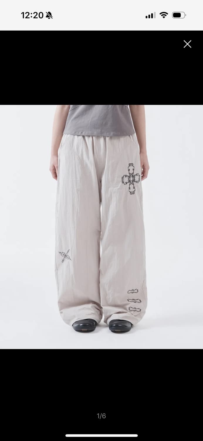 더콜디스트모먼트 TCM ethnic nylon pants (ivory) 상품이미지1