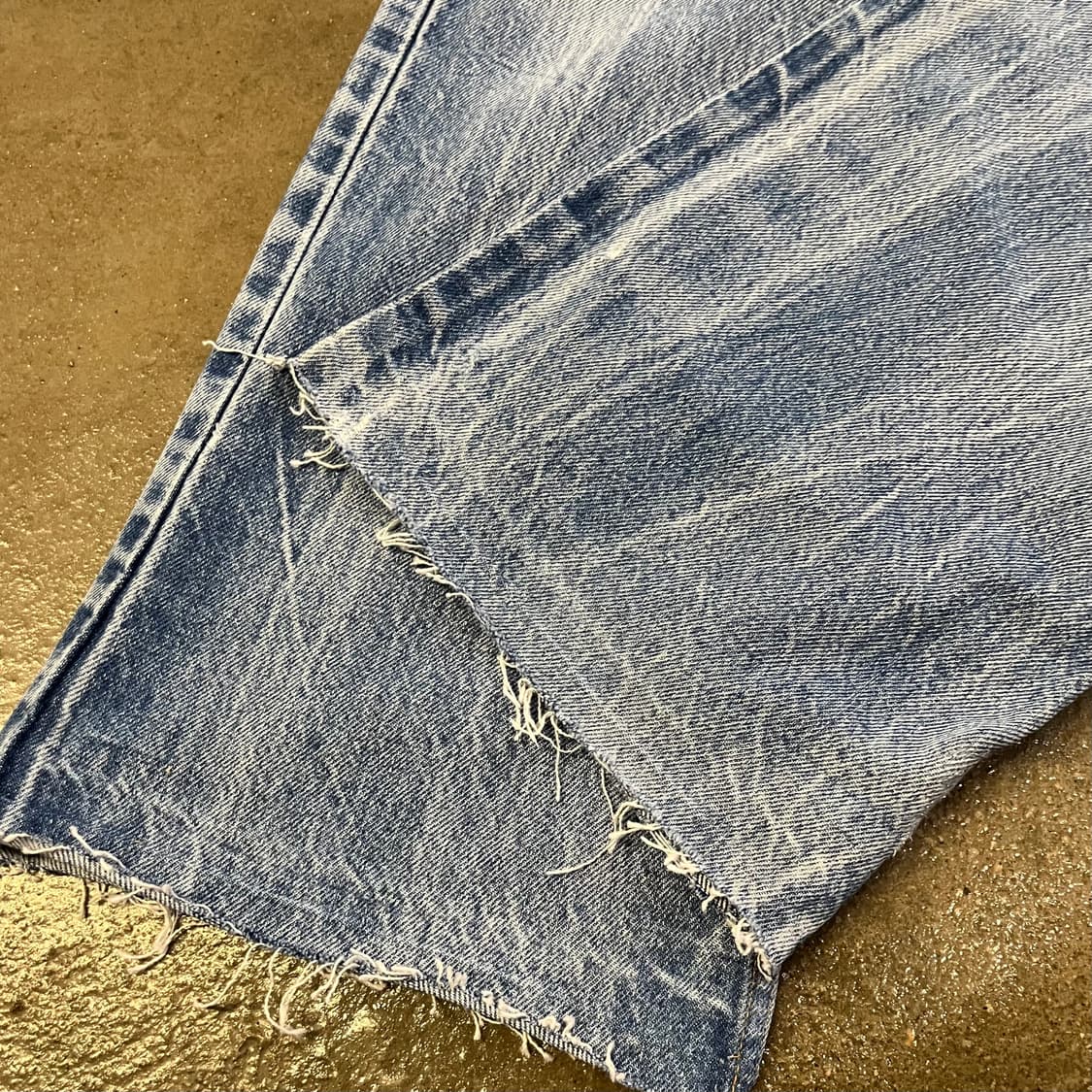 00s Levis517 에시드 워싱 부츠컷 (35“) 상품이미지4