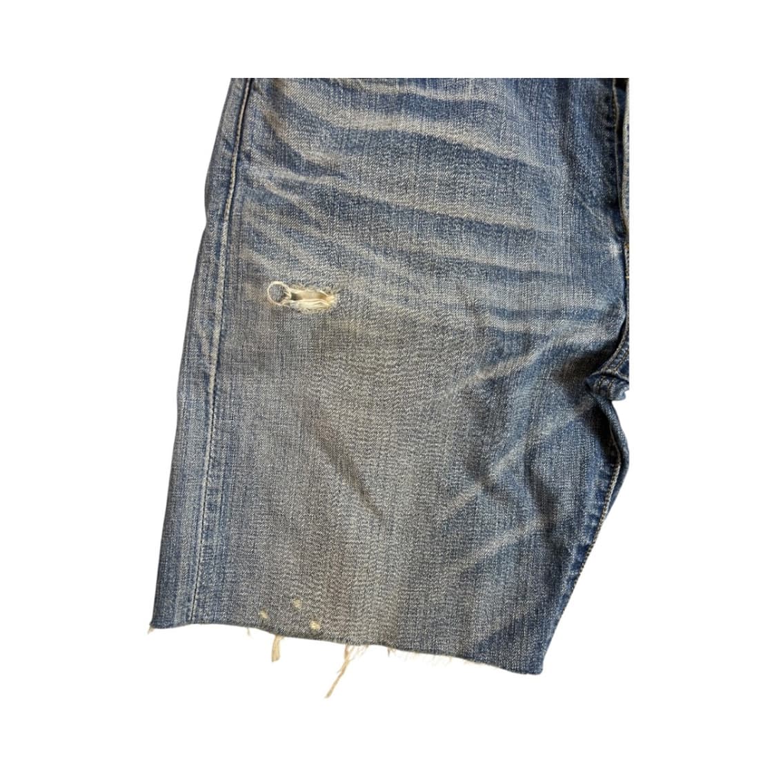 XL) 리바이스 501 워시드 컷오프 데님쇼츠 BD-006 상품이미지3