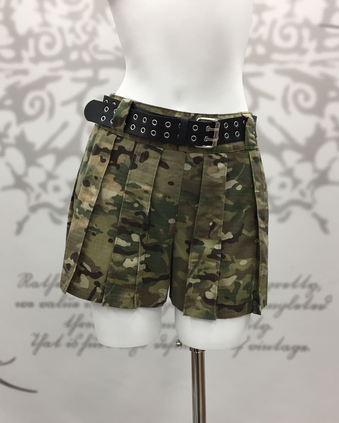 00's Camouflage pleated skort  상품이미지2