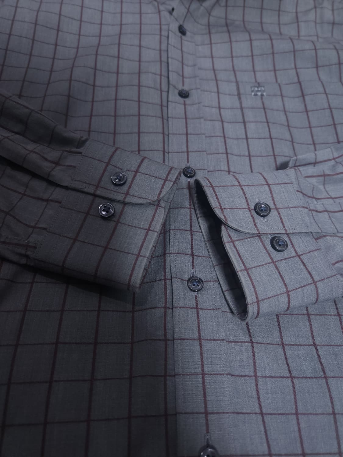 닥스 긴팔 체크셔츠, M 상품이미지5