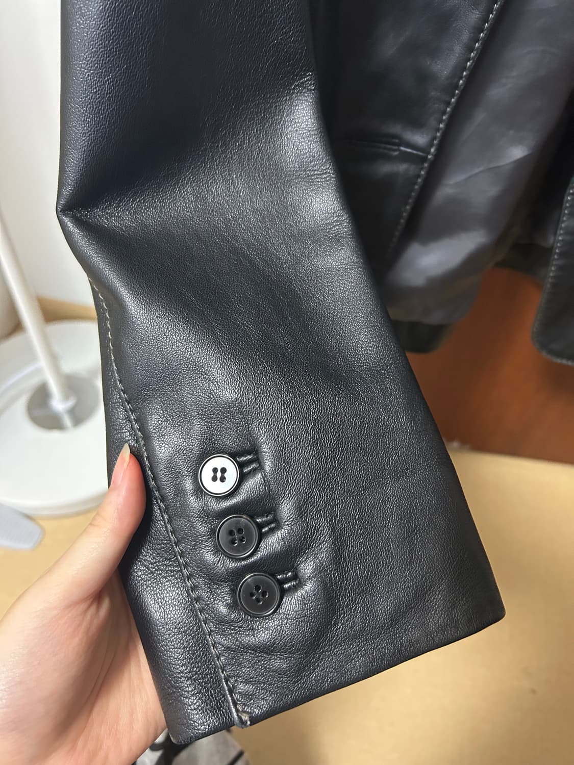 빈티지 가죽 자켓  상품이미지5