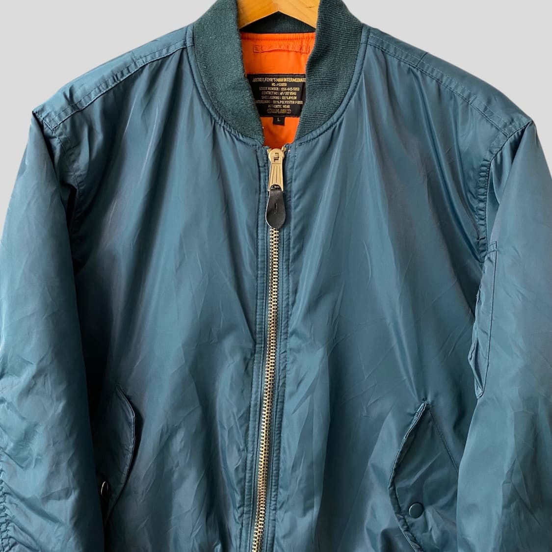 (L)JPN 밀리터리 MA-1 자켓 상품이미지2