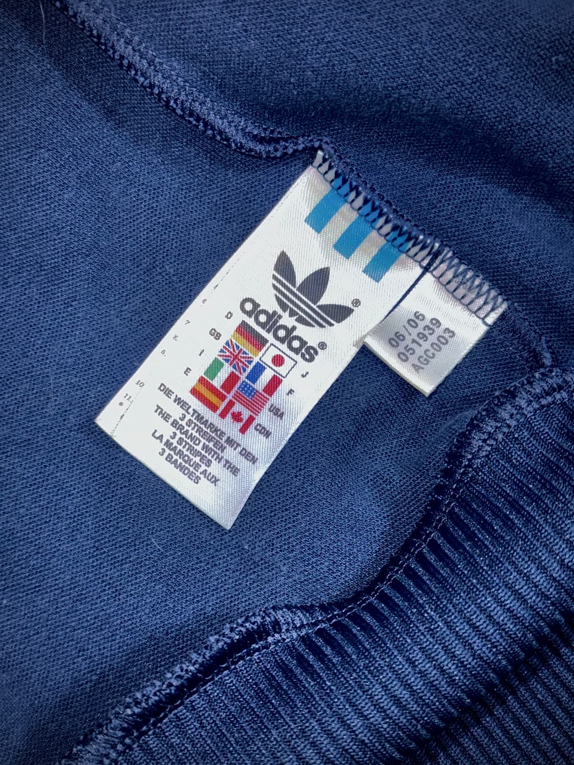 아디다스 우먼 트랙탑 져지 집업 네이비 90 상품이미지7