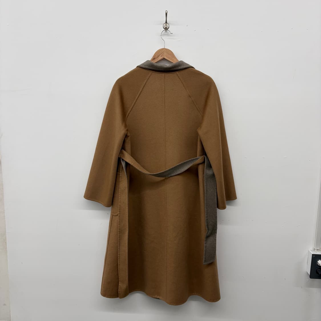 닥스 캐시미어 코트 브라운 여성용L 상품이미지6