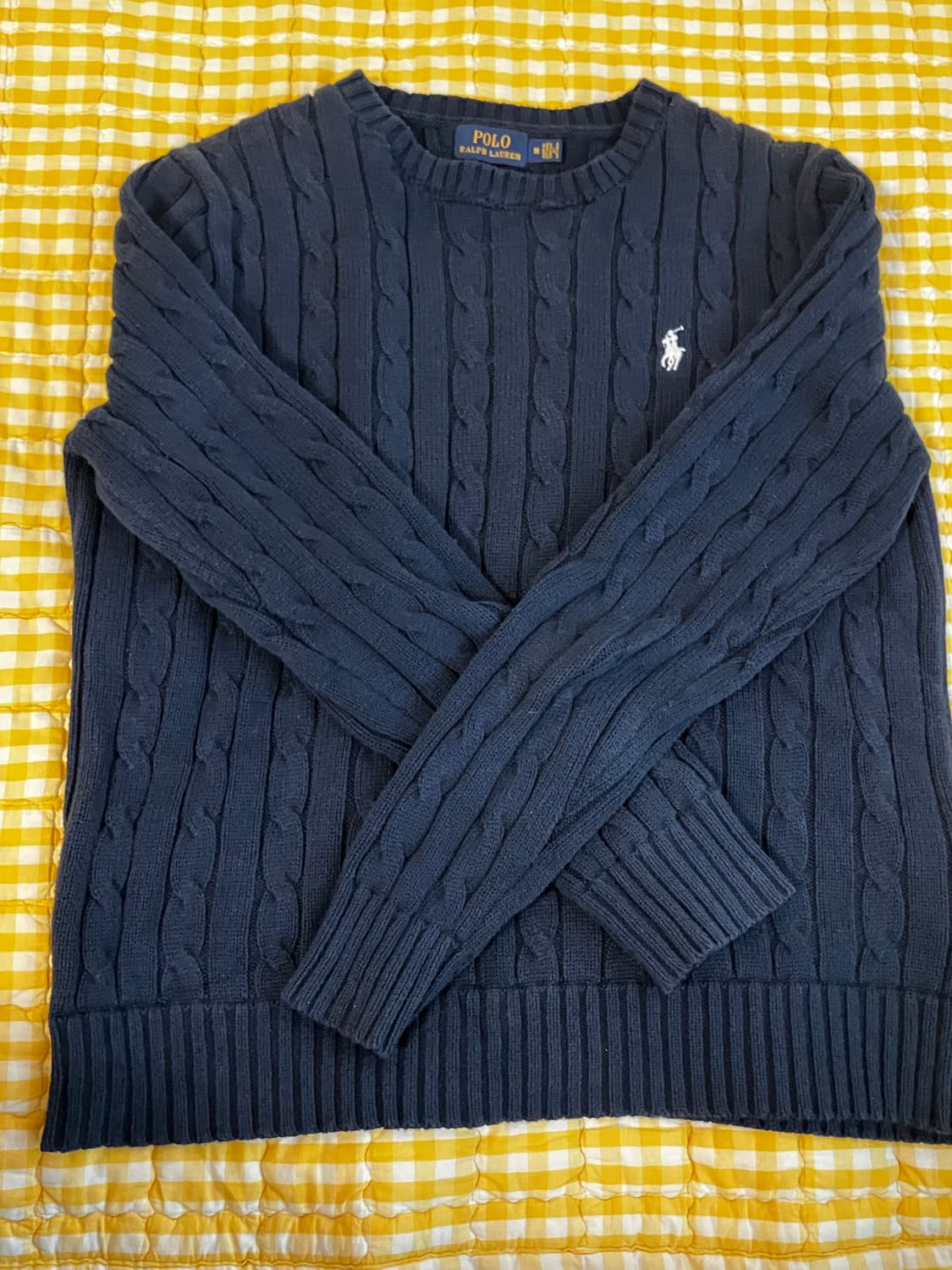 폴로 니트 m / 네이비 상품이미지1