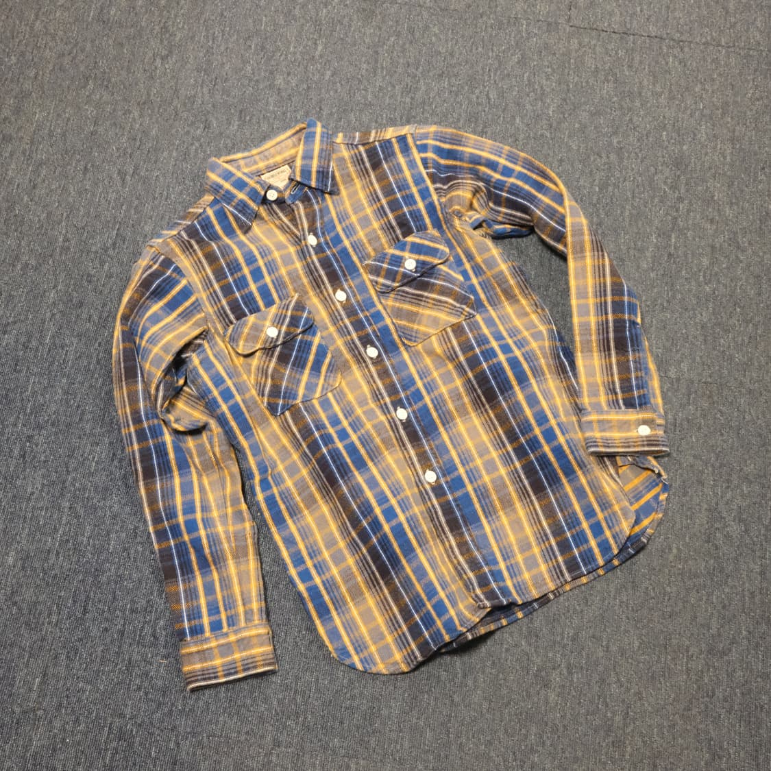 더블웍스 체크 워크셔츠 상품이미지1