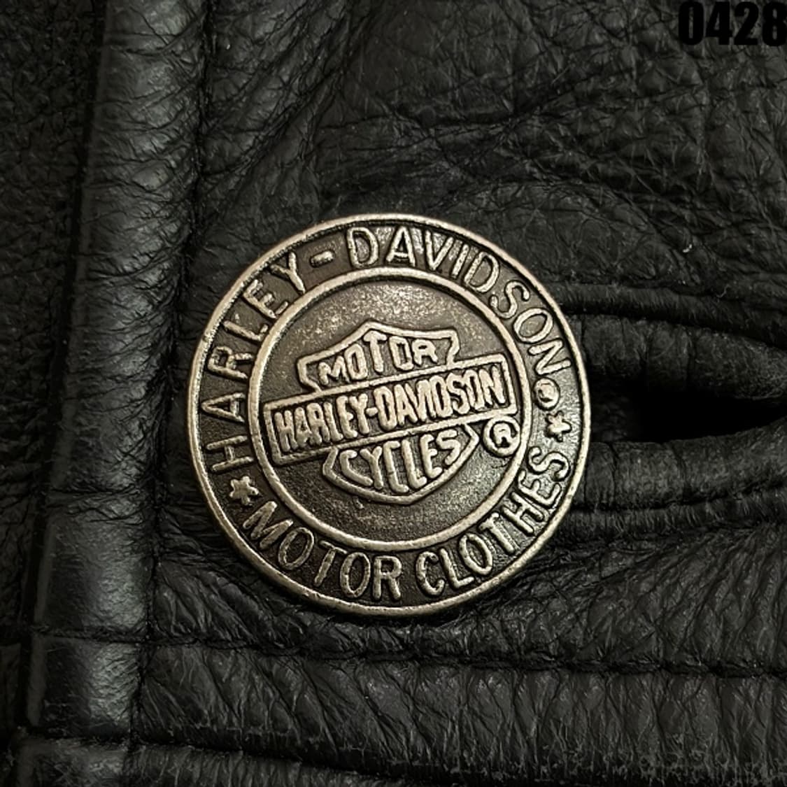 할리데이비슨 소가죽 롱 코트 L 0428  상품이미지4