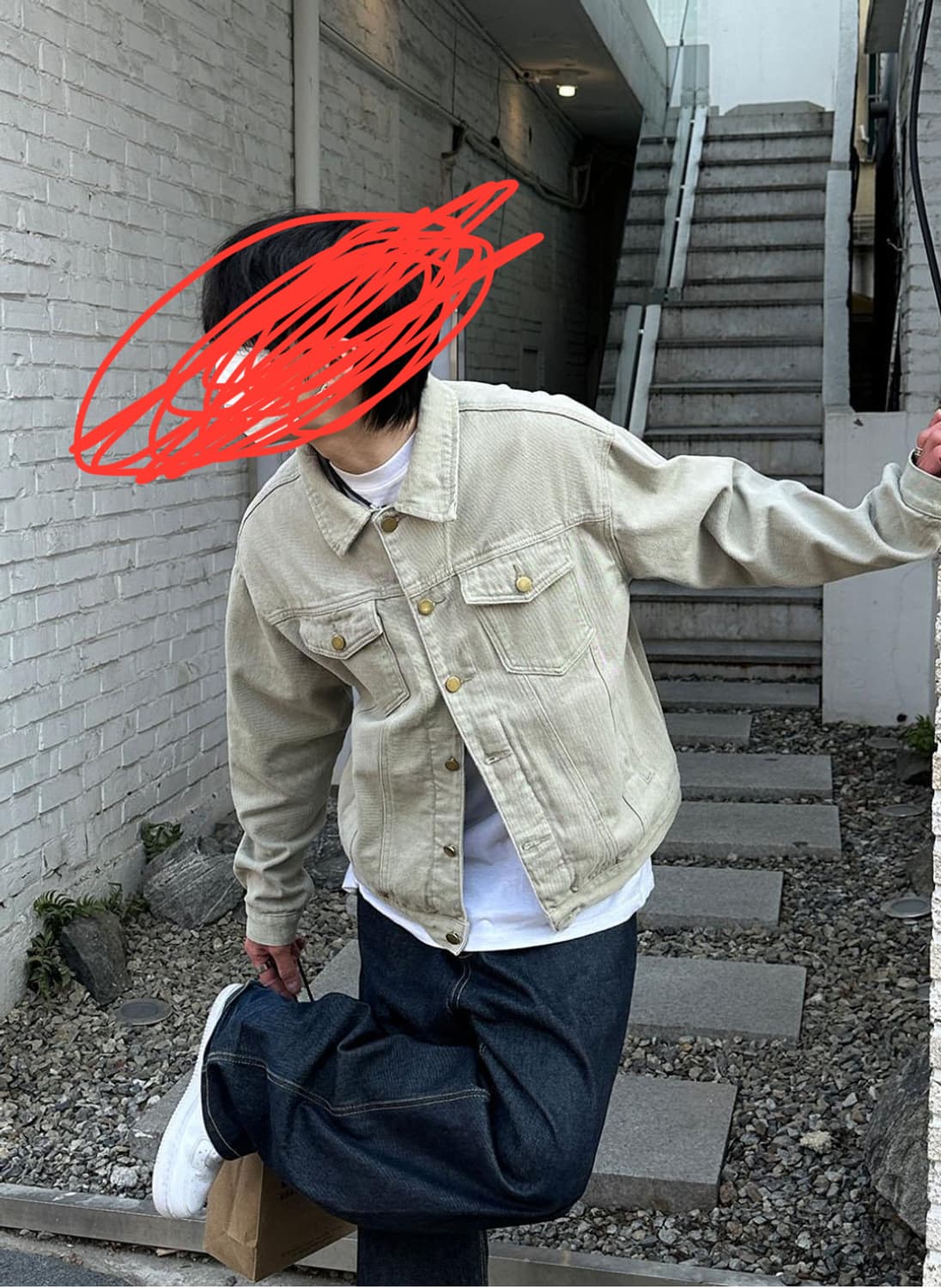 크롭핏 트러커자켓 상품이미지1