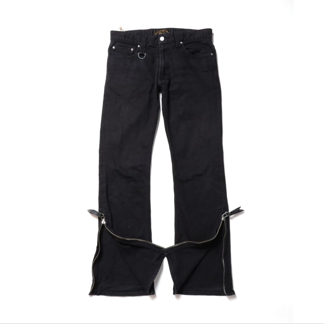 Skull Flight Hem Zip Denim Pants 상품이미지5