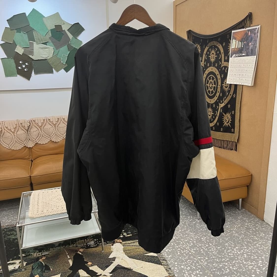 나이키 올드스쿨 레트로 빈티지 배색 바람막이 자켓 XL C11601 상품이미지4