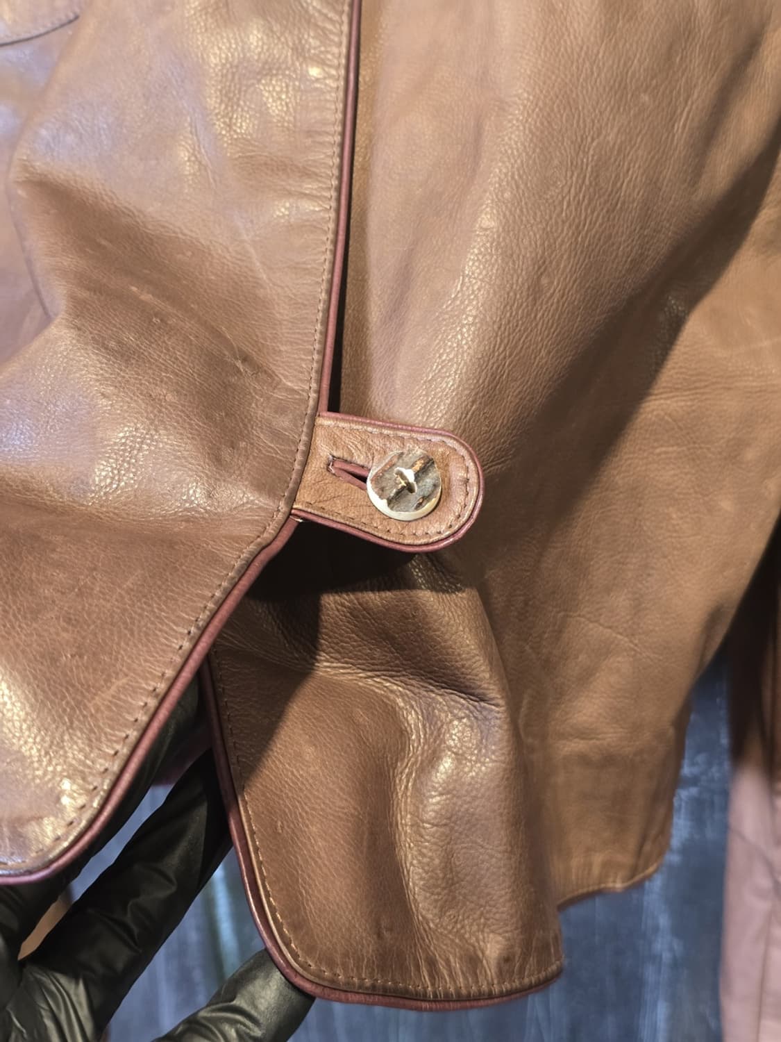 vintage Leather Jacket /made in Germany 상품이미지5