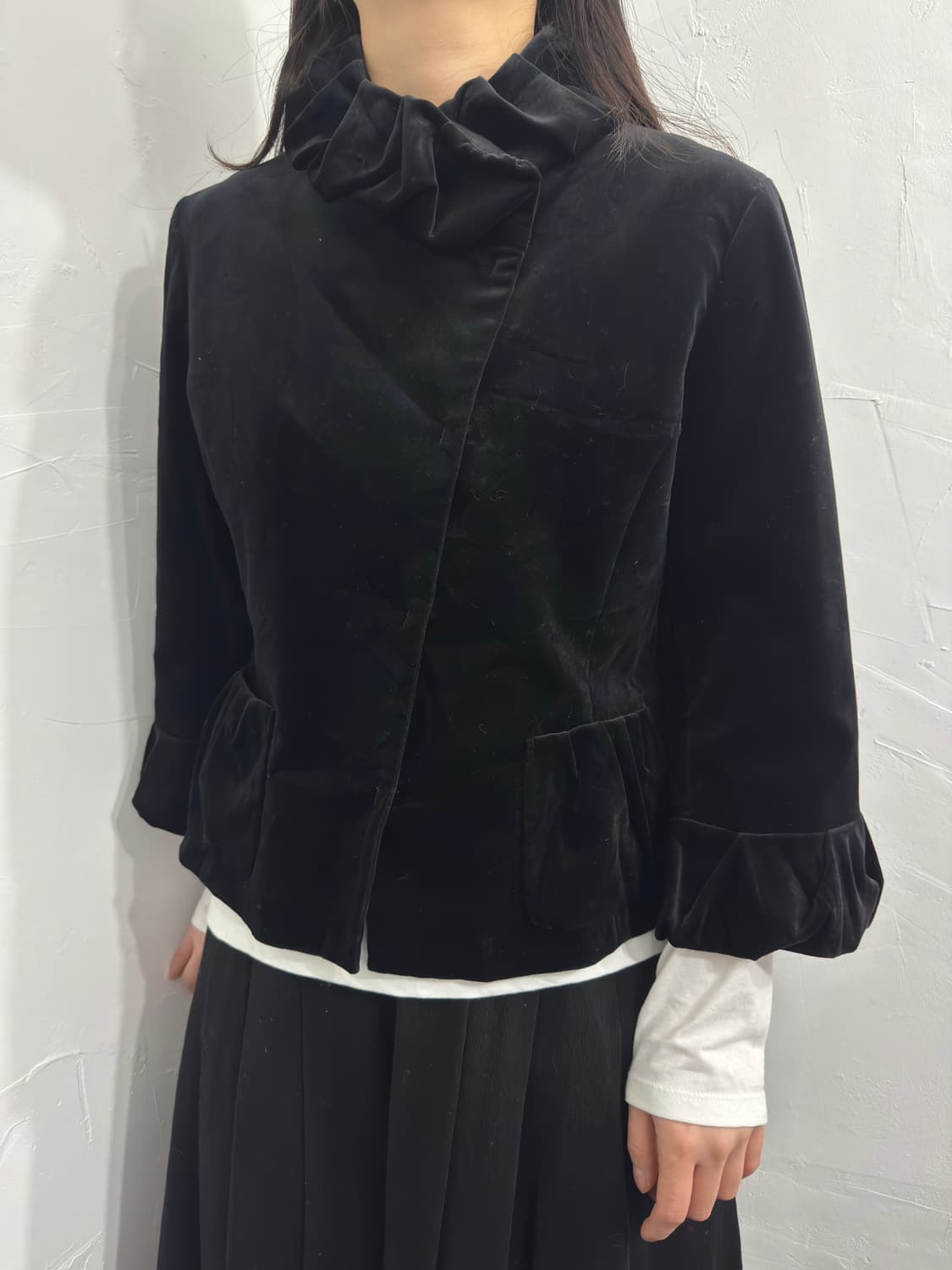 hiroko bis velvet design jacket 상품이미지1