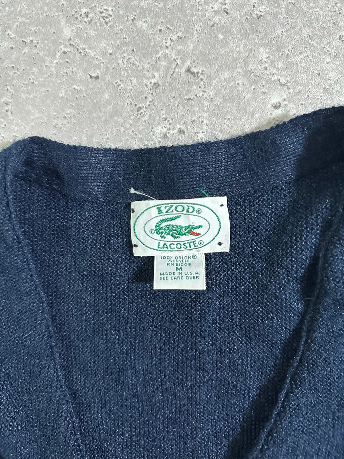 70s USA IZOD LACOSTE 가디건 /054 상품이미지4