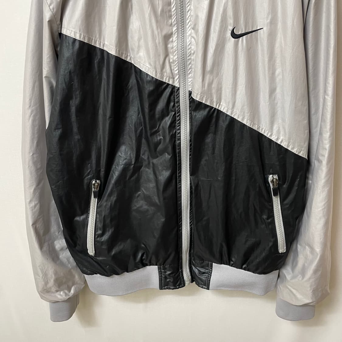 [ L ] 나이키 90s 올드스쿨 스우시 바람막이 상품이미지5