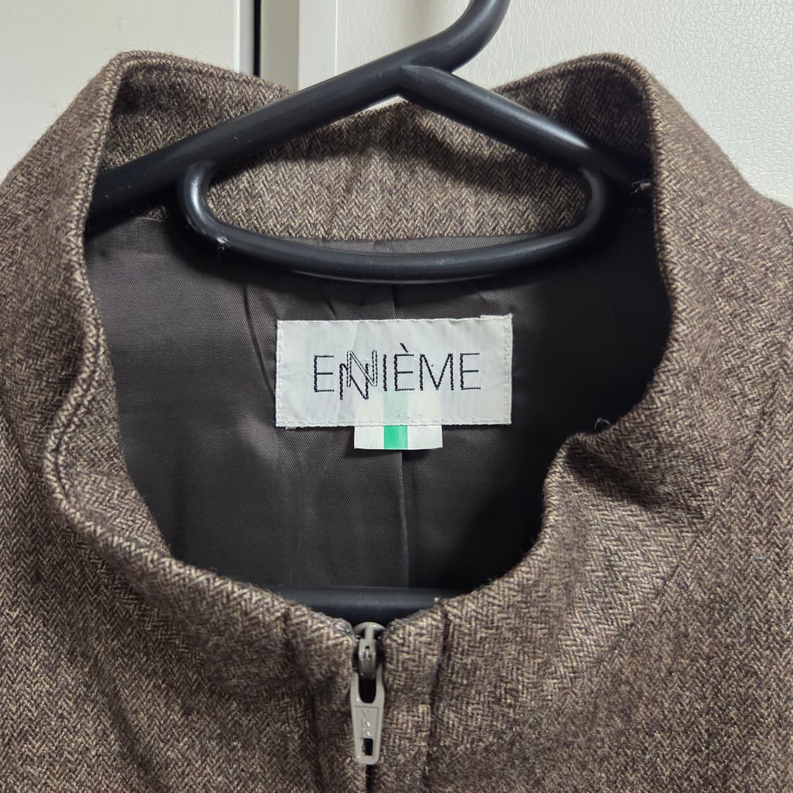 Ennieme 재팬 울 앙고라 웨스턴 자켓 M-L 상품이미지4