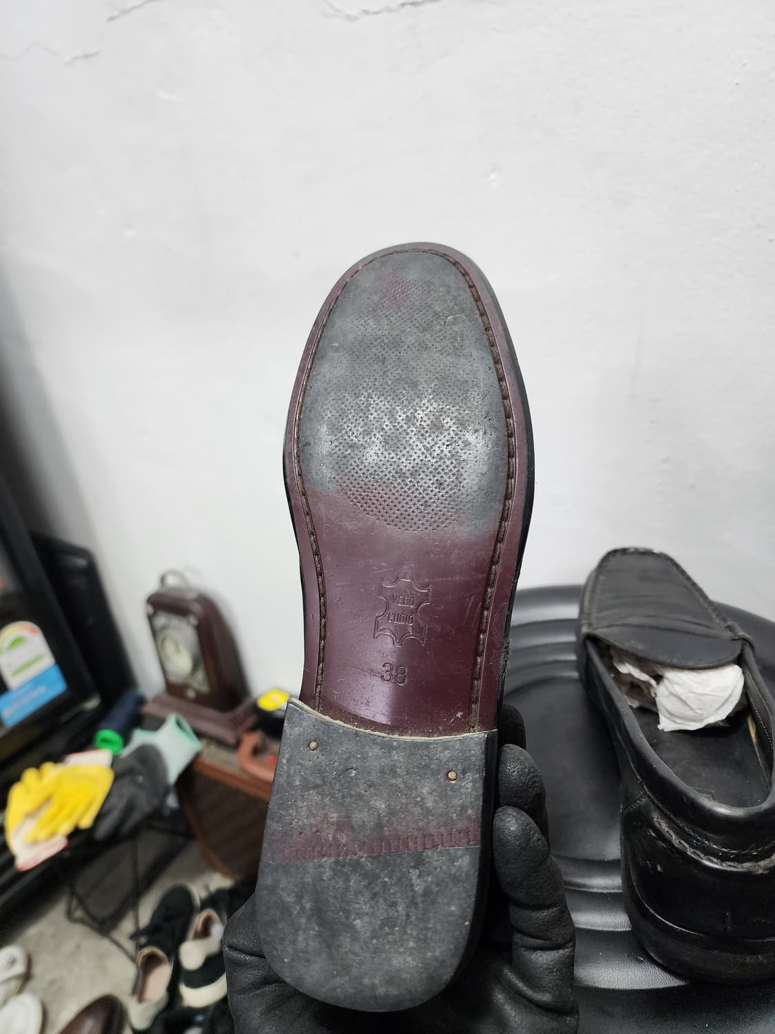 bass 바스 아메카지 리얼레더 로퍼 상품이미지7