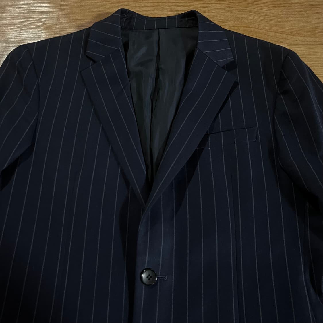 [97/33] 솔리드옴므 스트라이프 정장 수트 상품이미지2