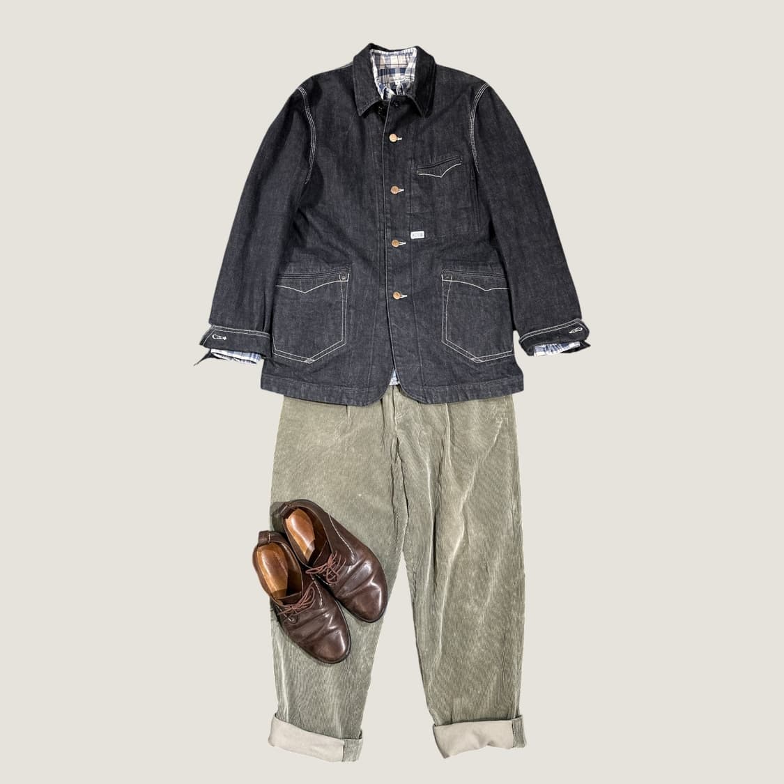 Auralee 21AW Corduroy One-Pleat Pants 상품이미지7