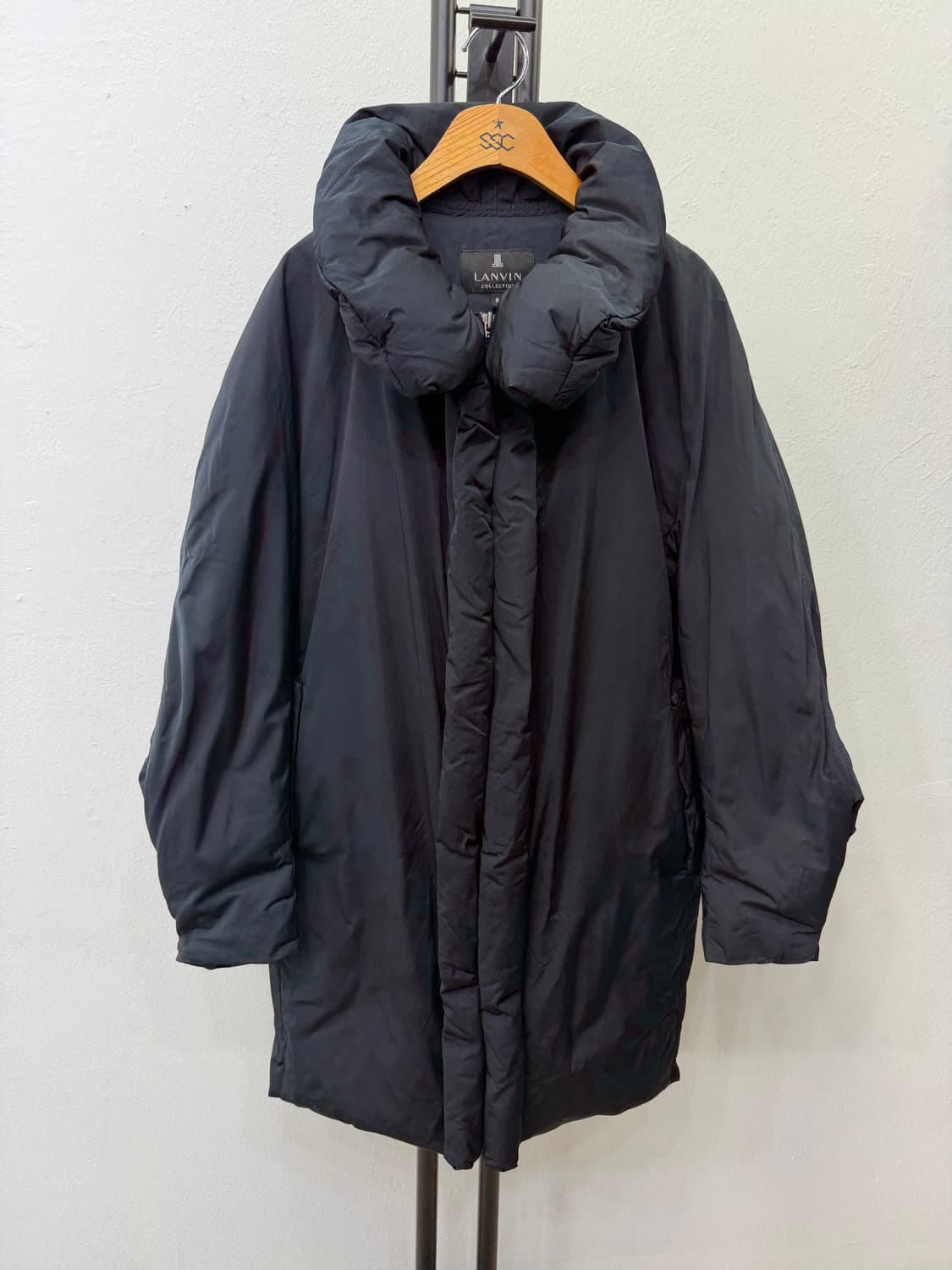 정품) LANVIN 랑방 한섬 블랙 구스패딩 82 상품이미지1