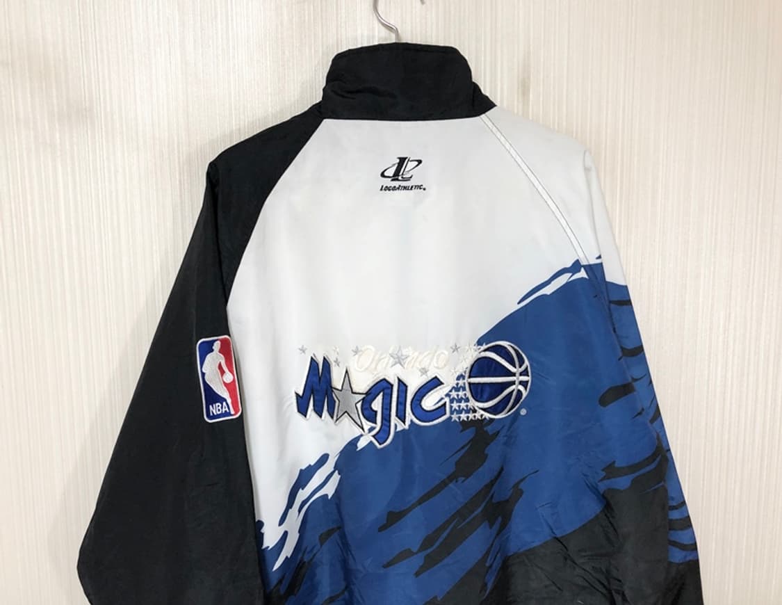 NBA 로고어슬레틱 '90 올랜도매직 올드어센틱자켓 XL 상품이미지9