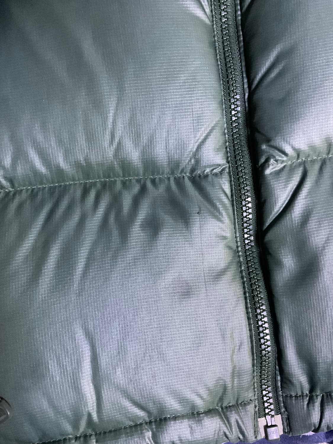 노스페이스 700 눕시 패딩 카키 S 상품이미지6