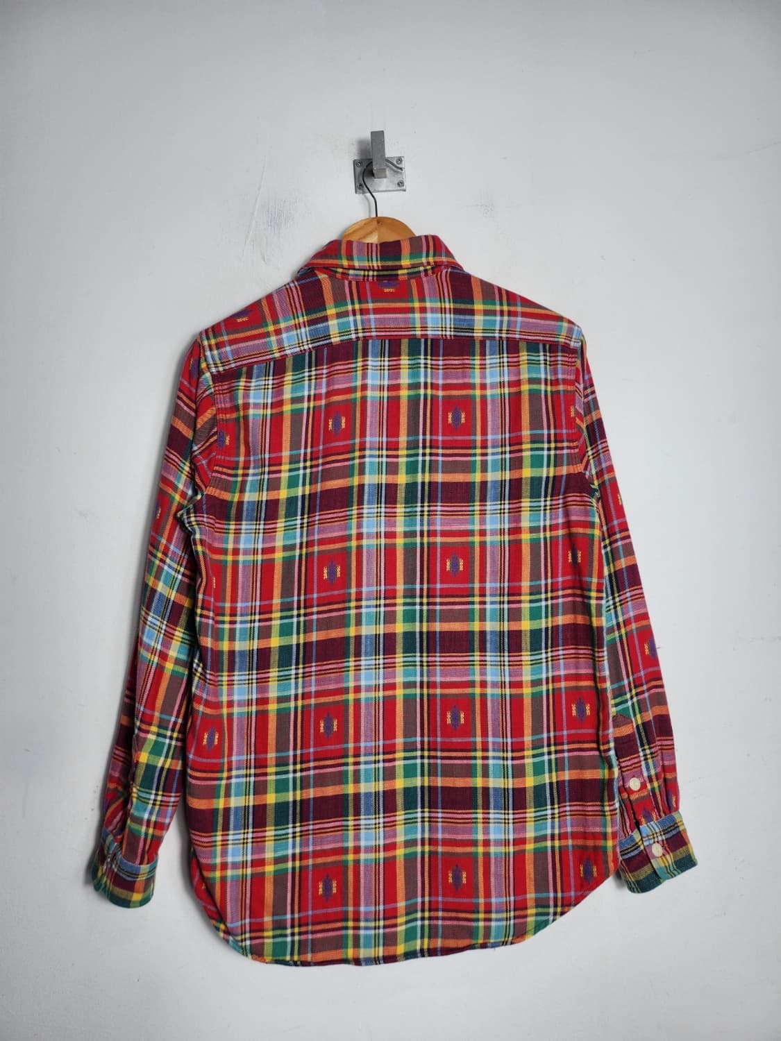 M 폴로 랄프로렌 나바호 패턴 체크 셔츠 상품이미지6