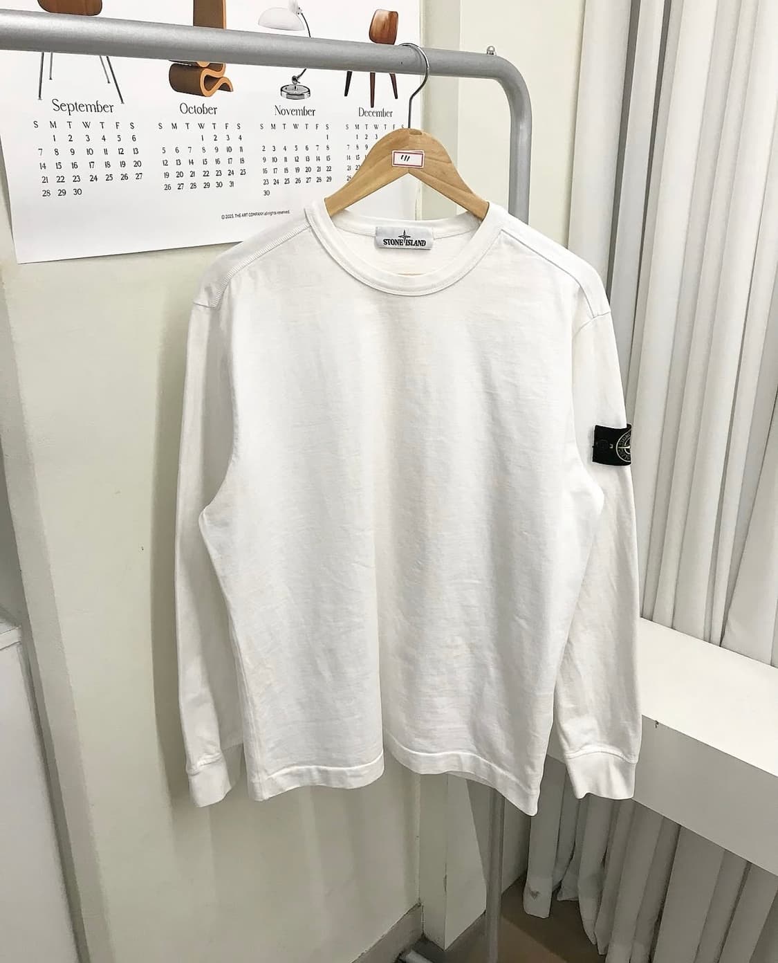 스톤아일랜드 크루넥 롱슬리브 긴팔티 상품이미지1