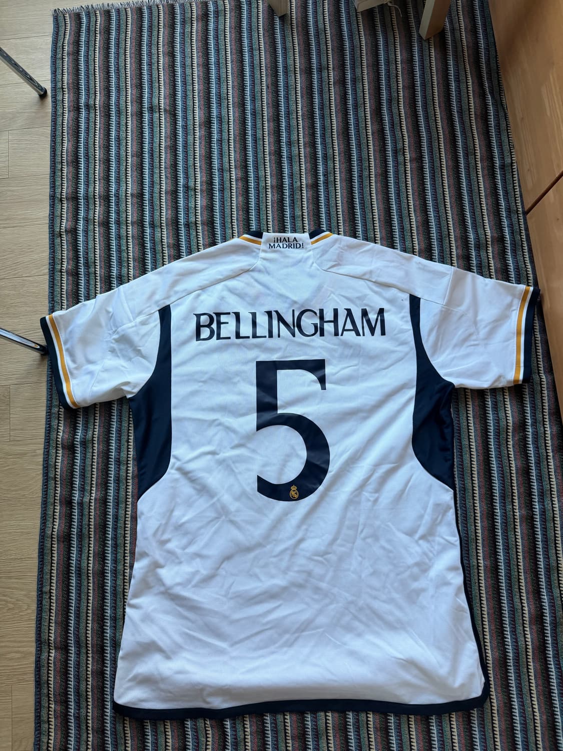 23/24 레알마드리드 유니폼 벨리엄 풀마킹 상품이미지3