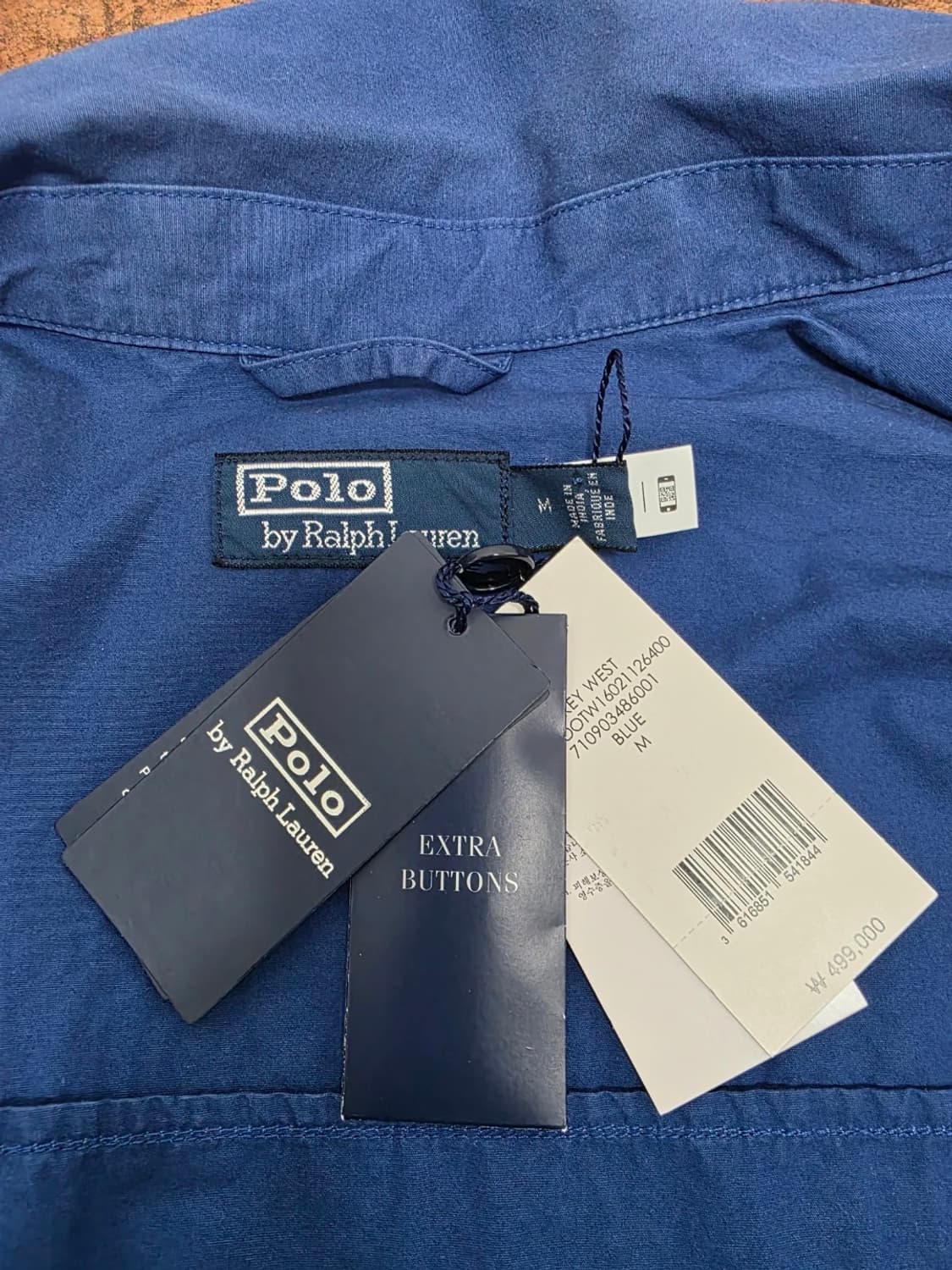 [새제품] 폴로랄프로렌 랄프스 마리나 포플린 자켓 블루 상품이미지4