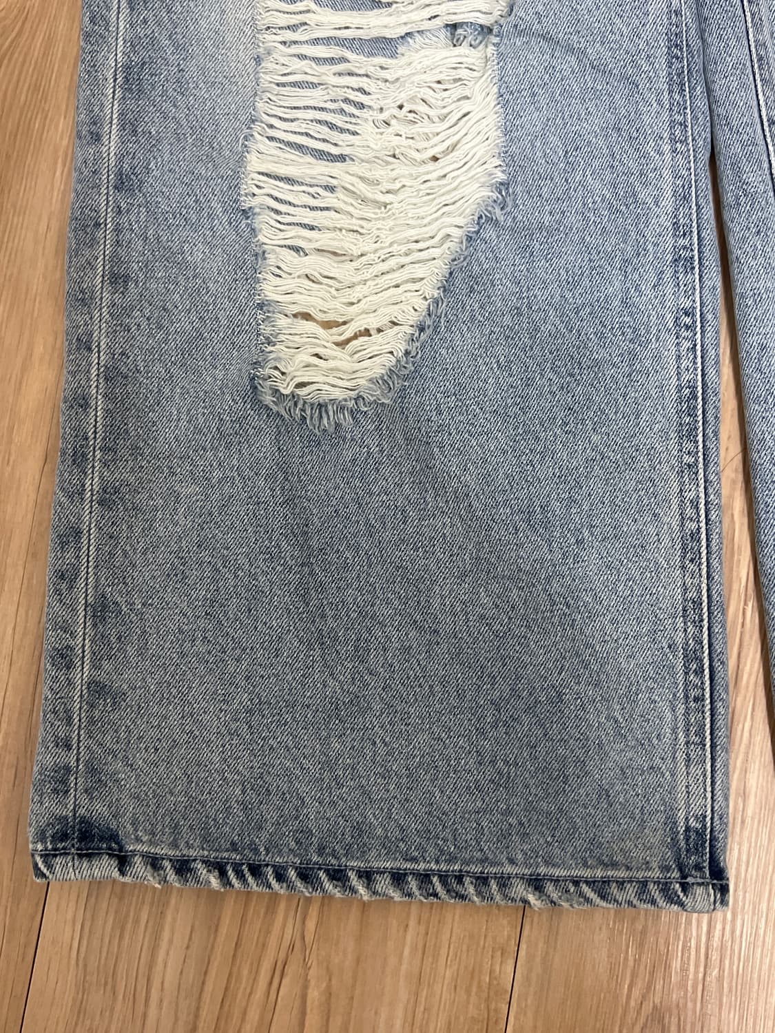 트리밍버드Scratch Damage Denim Pants [ Blue ] 상품이미지7