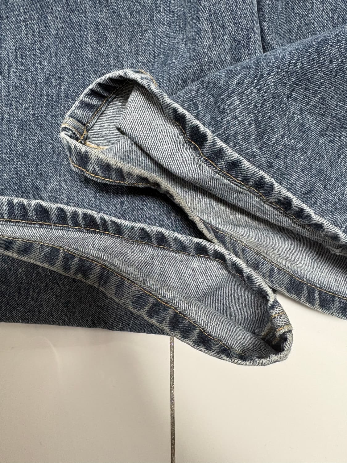 Hachingroom wide curve jeans 상품이미지4