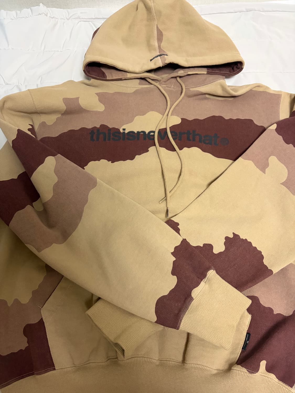 디스이즈네버댓 카모후드티 M 상품이미지1