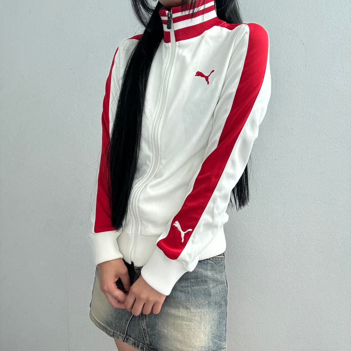 퓨마 흰빨 져지 M 상품이미지1